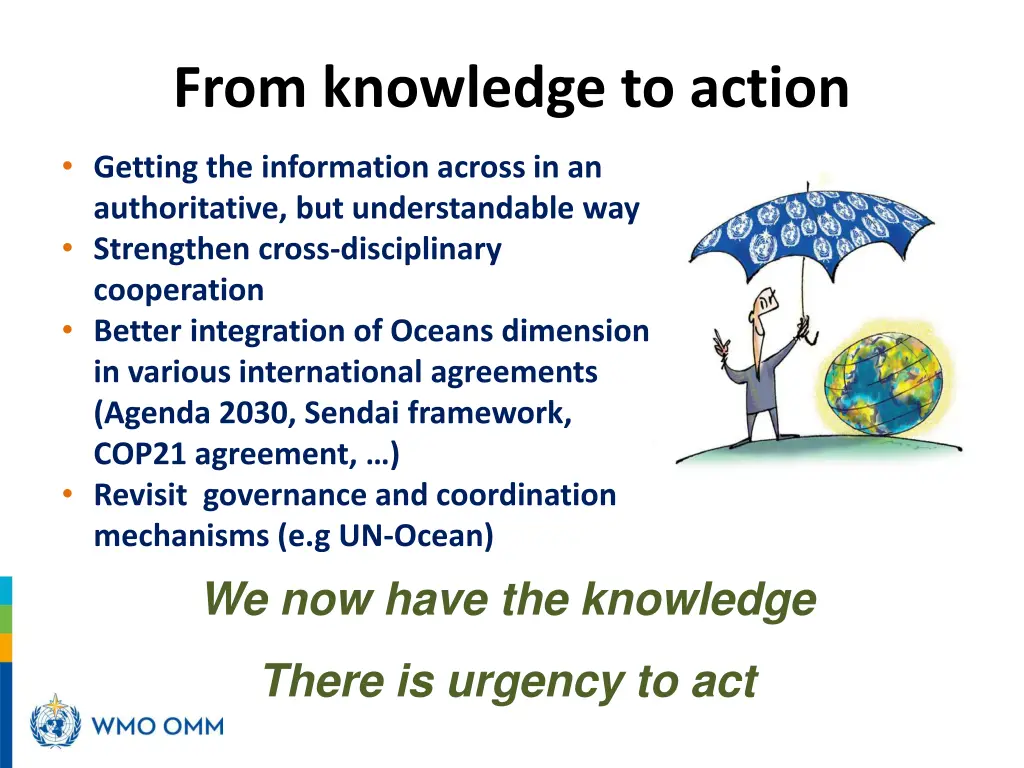 from knowledge to action