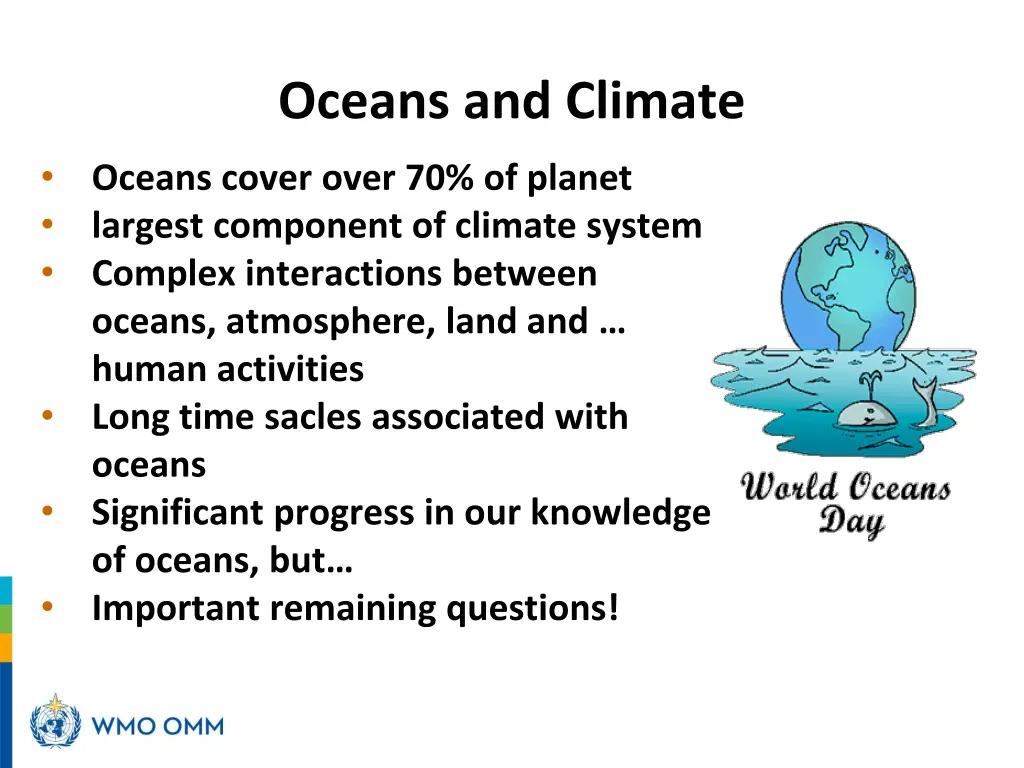 oceans and climate