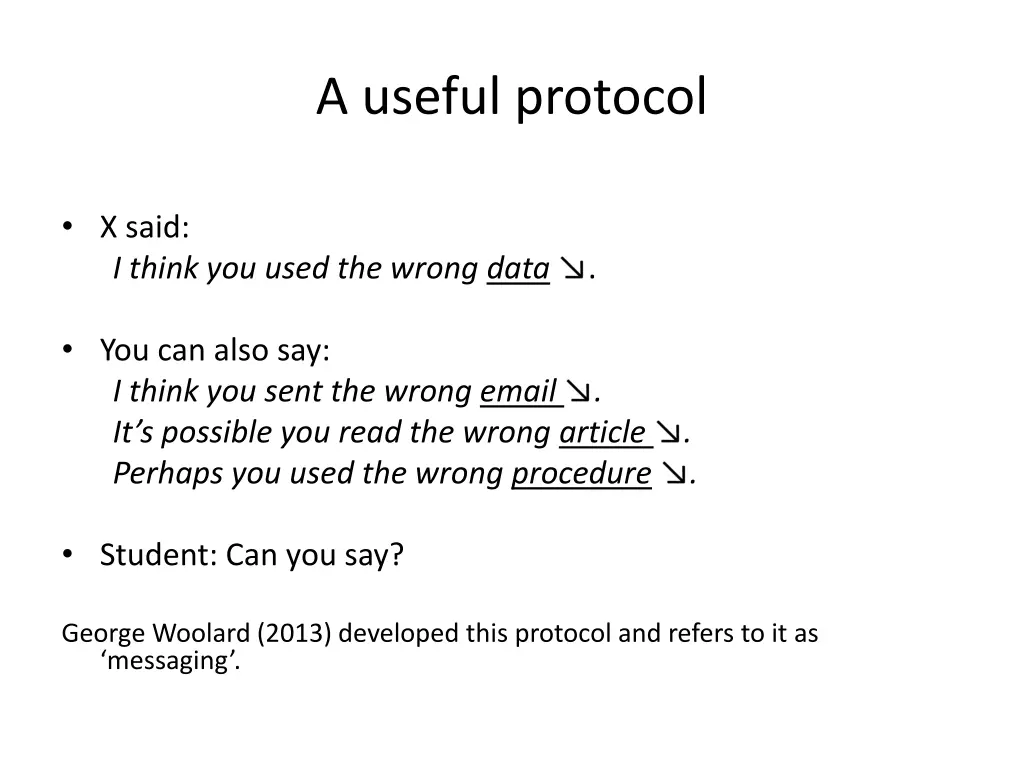 a useful protocol