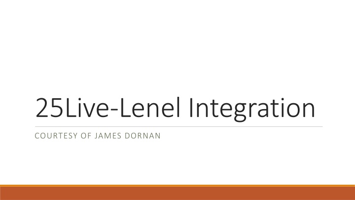 25live lenel integration