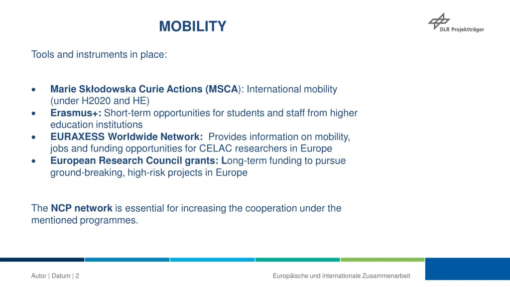 mobility