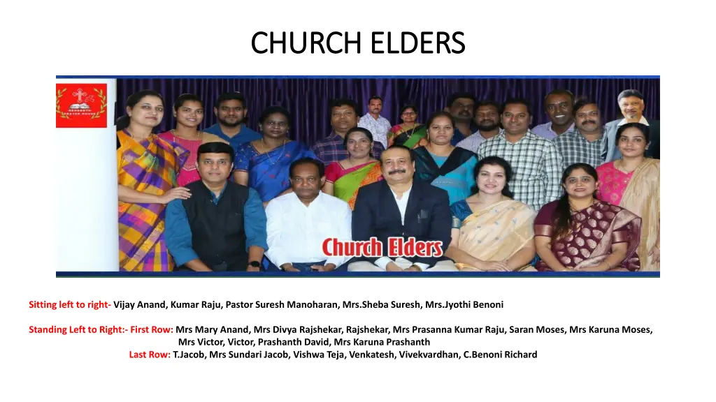 church elders church elders