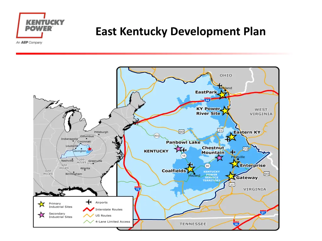 east kentucky development plan