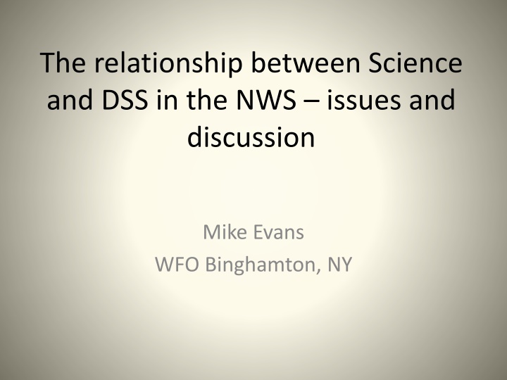the relationship between science