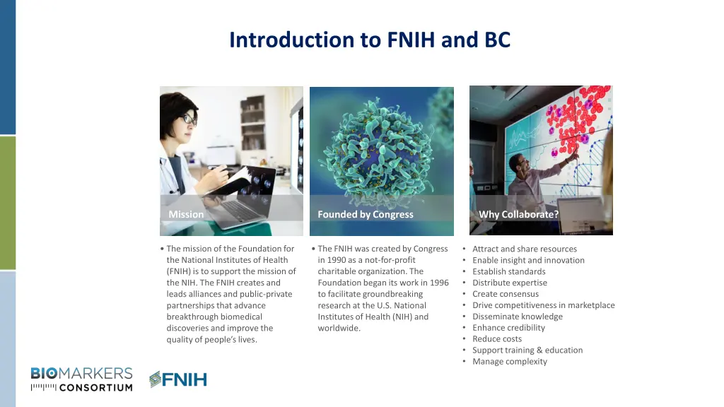 introduction to fnih and bc