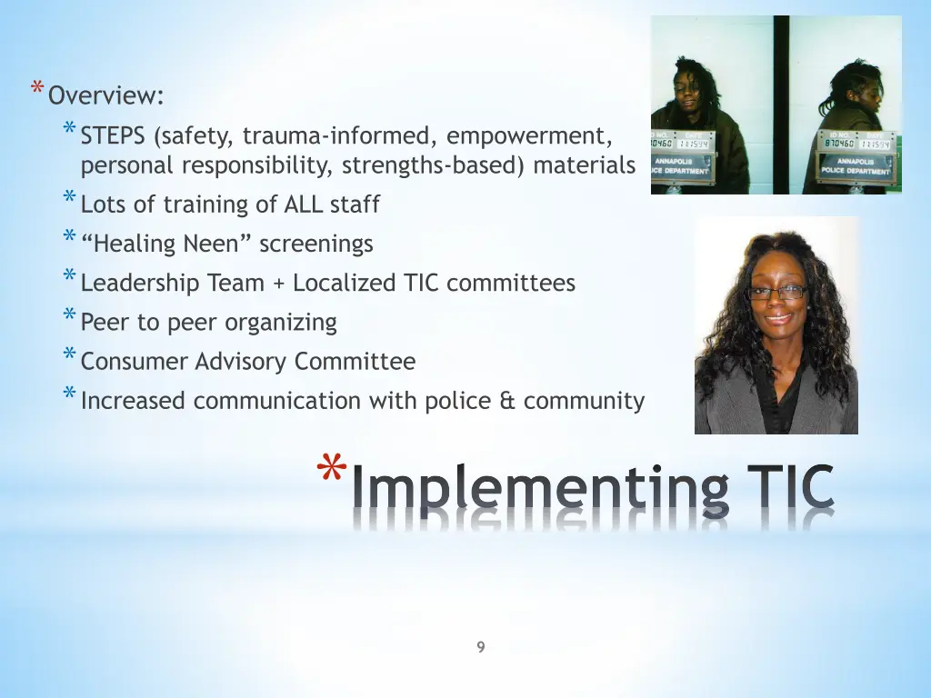 overview steps safety trauma informed empowerment