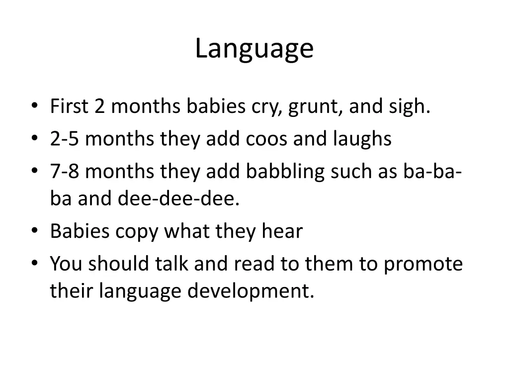 language