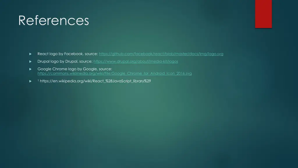 references