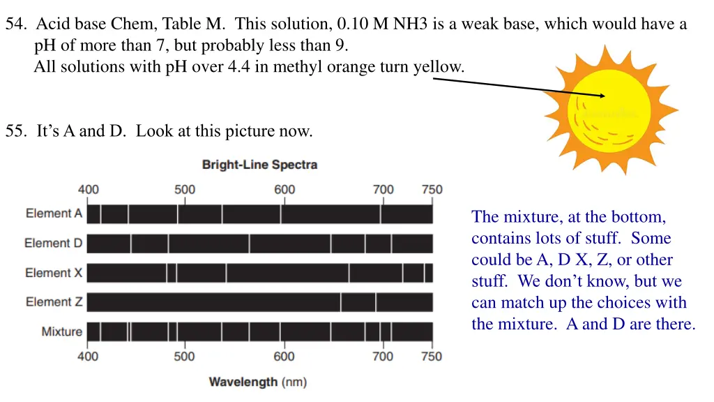 54 acid base chem table m this solution