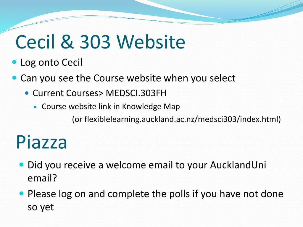 cecil 303 website log onto cecil
