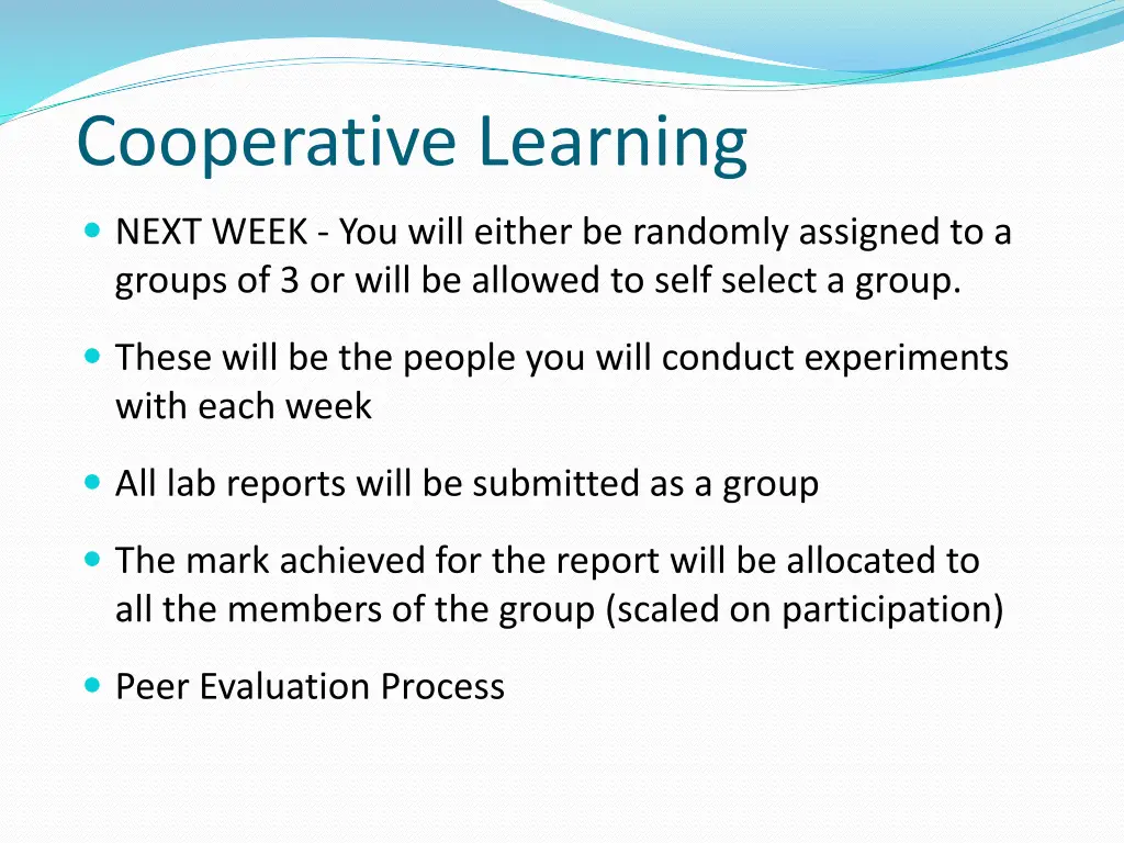 cooperative learning