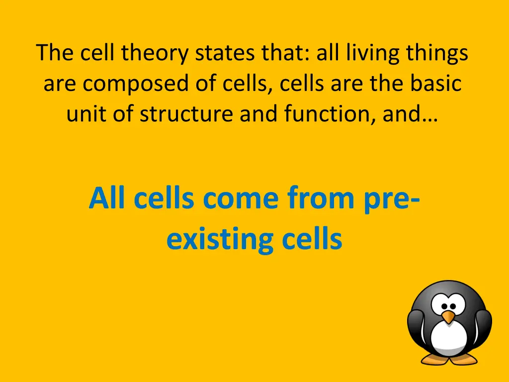 the cell theory states that all living things