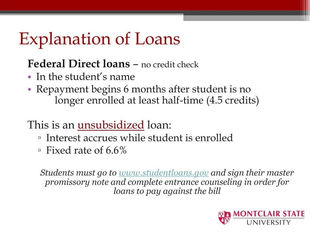 explanation of loans