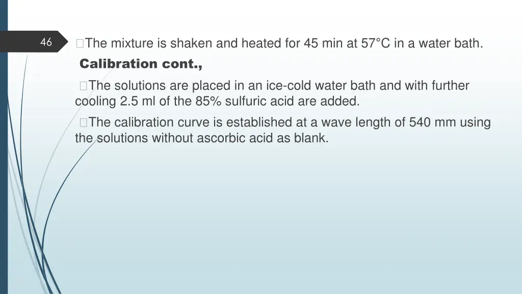 the mixture is shaken and heated