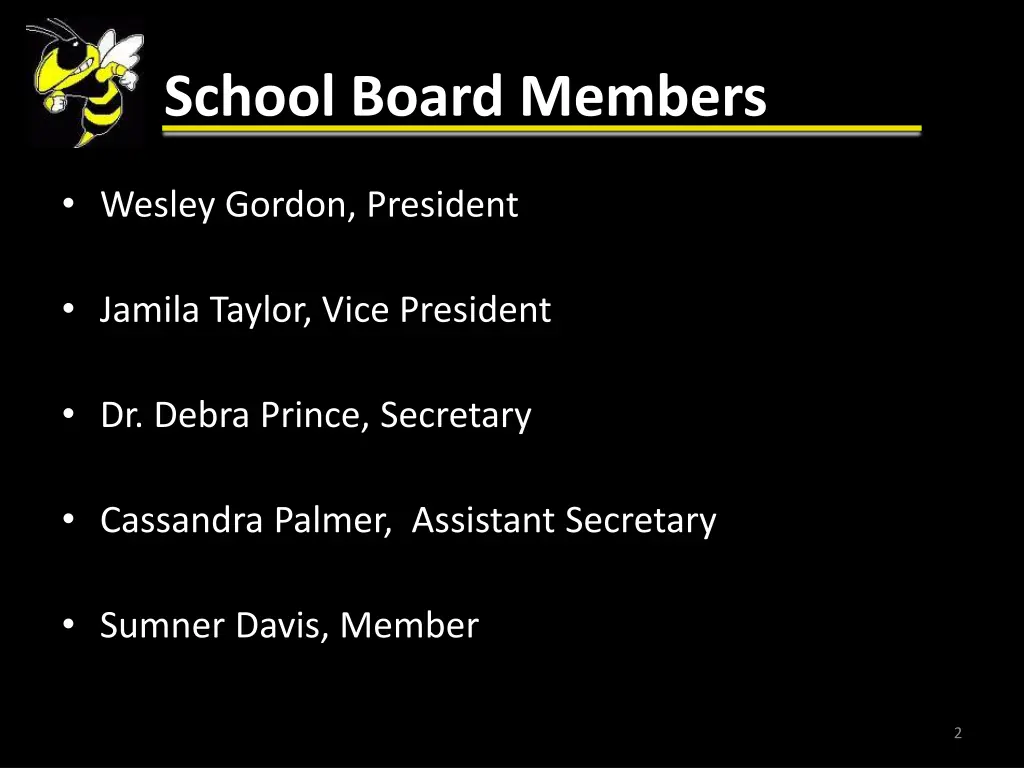 school board members