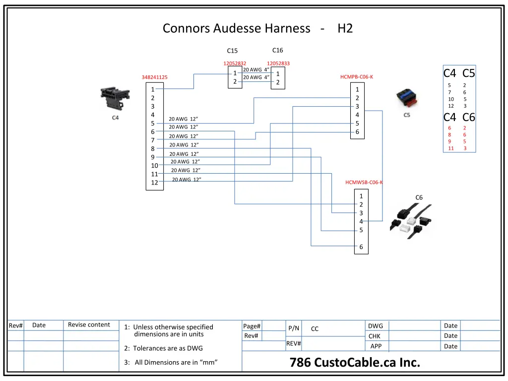 connors audesse harness h2