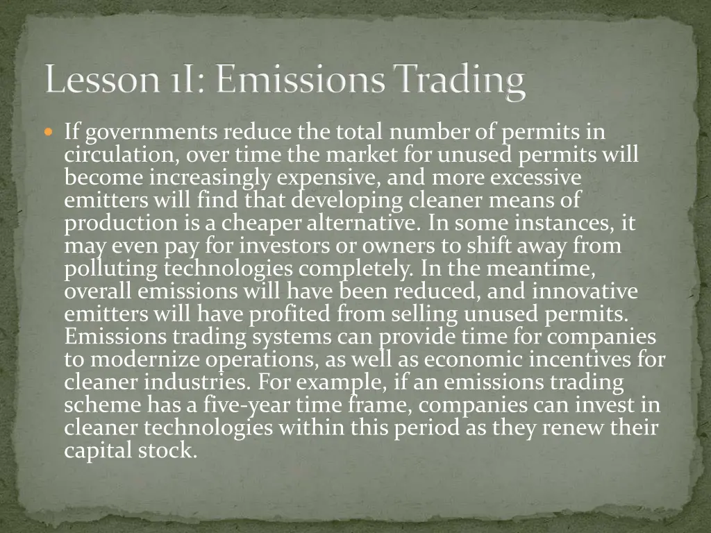 lesson 1i emissions trading 2
