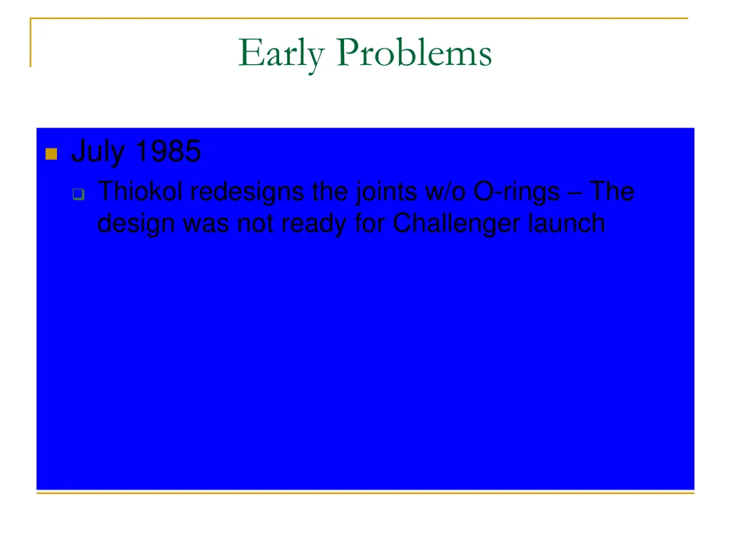 early problems 2