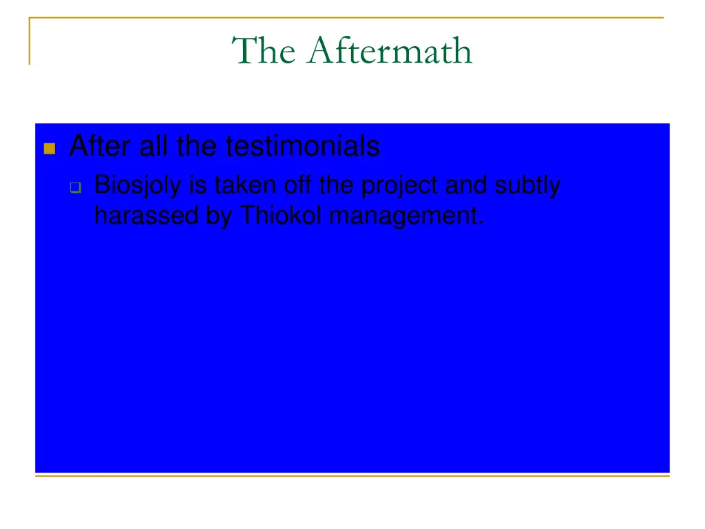 the aftermath 1