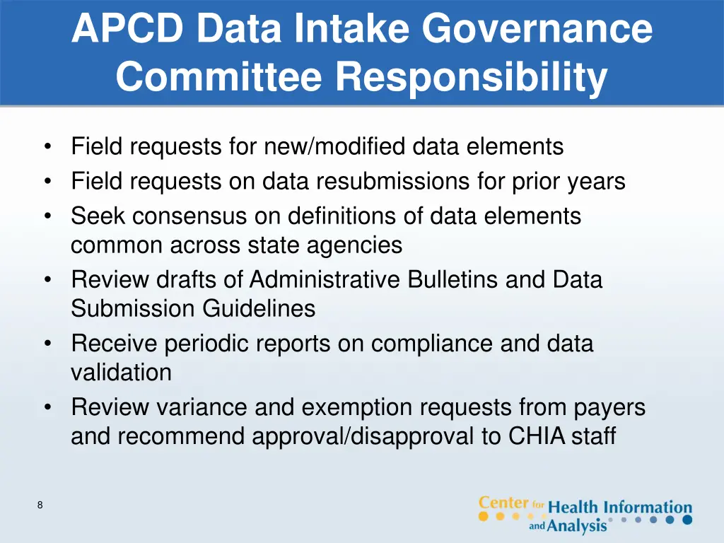 apcd data intake governance committee 1