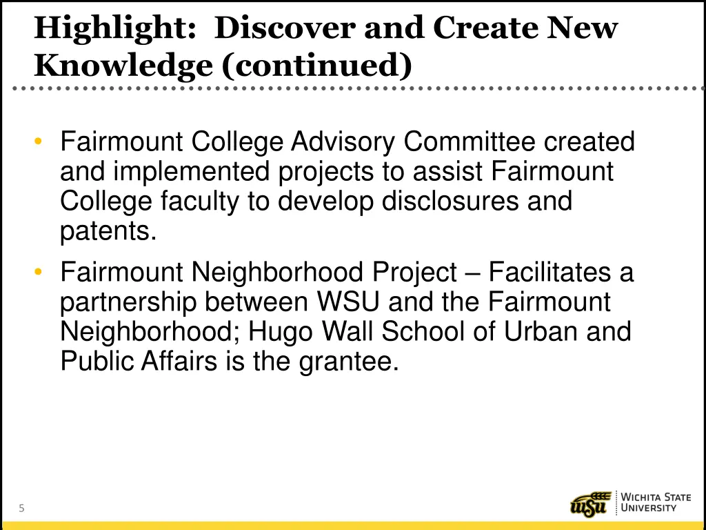 highlight discover and create new knowledge