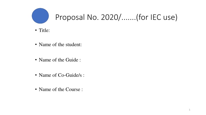 proposal no 2020 for iec use
