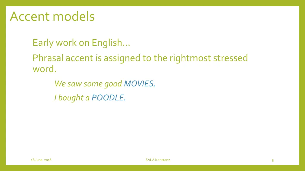 accent models