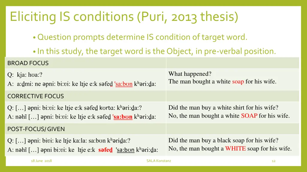 eliciting is conditions puri 2013 thesis