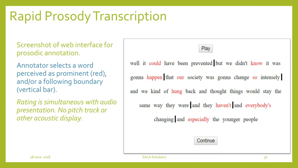 rapid prosody transcription