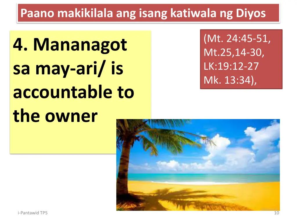 paano makikilala ang isang katiwala ng diyos 3
