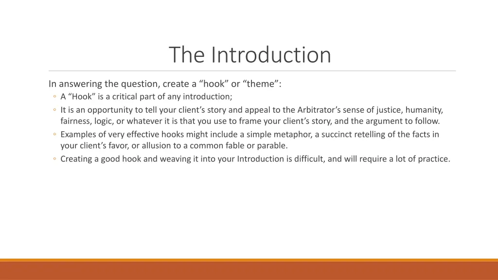 the introduction 1