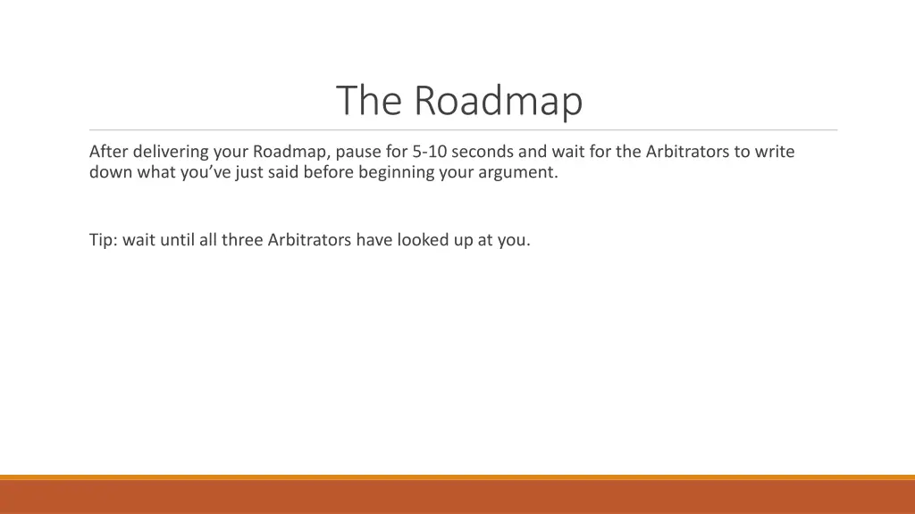 the roadmap 3