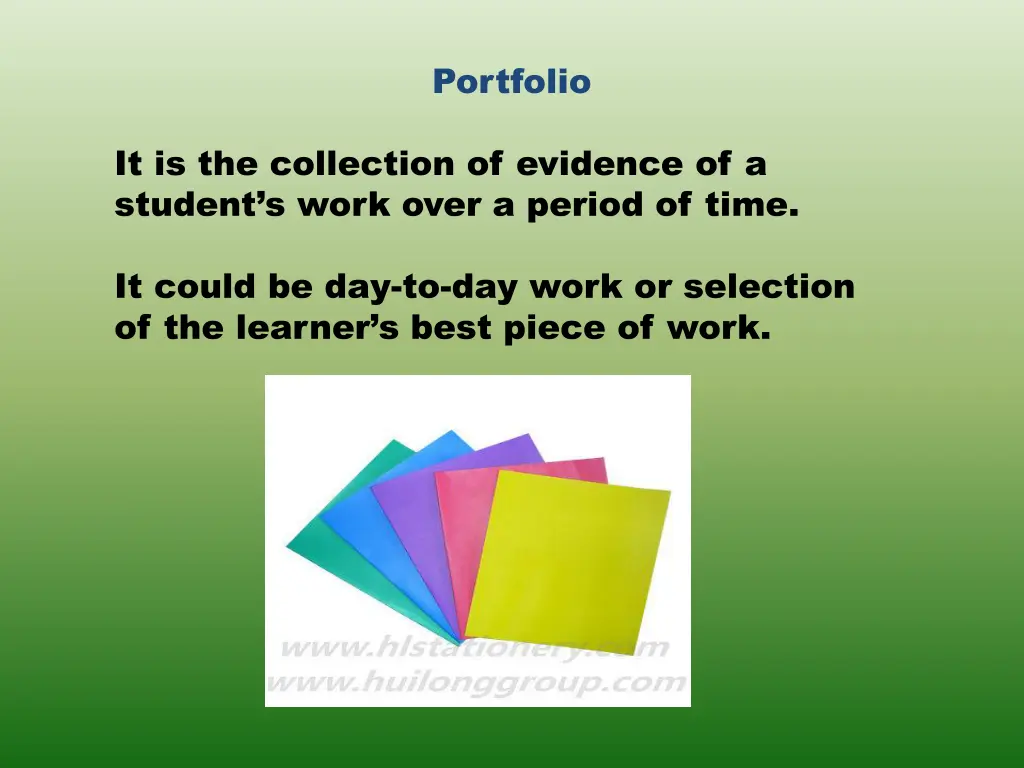 portfolio