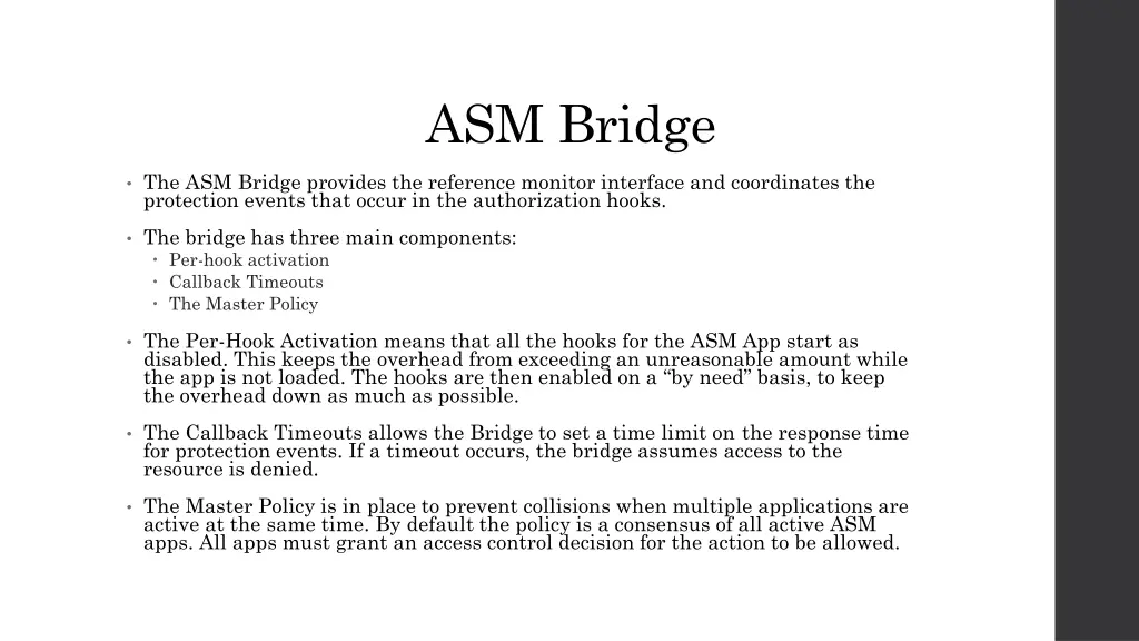asm bridge