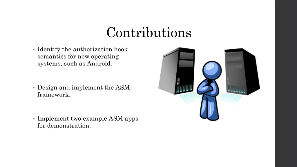 contributions