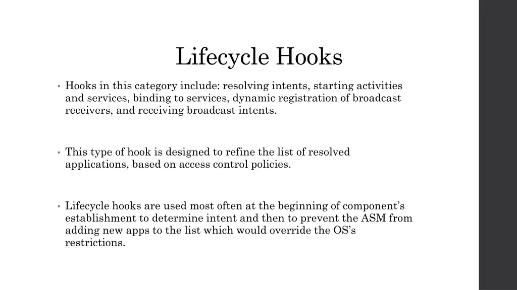 lifecycle hooks