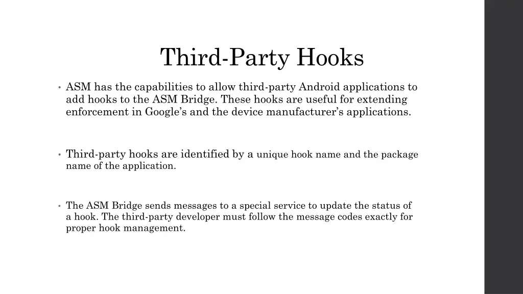 third party hooks