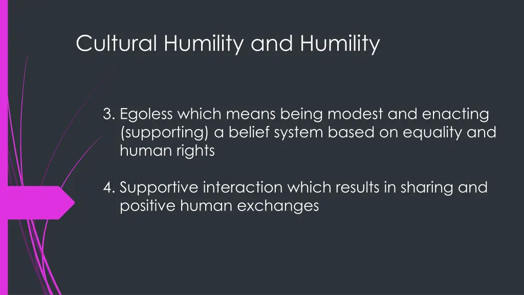 cultural humility and humility