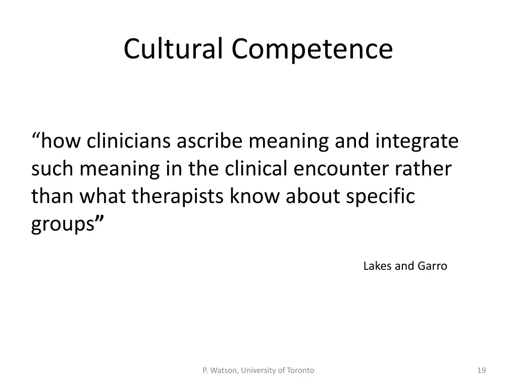 cultural competence 1