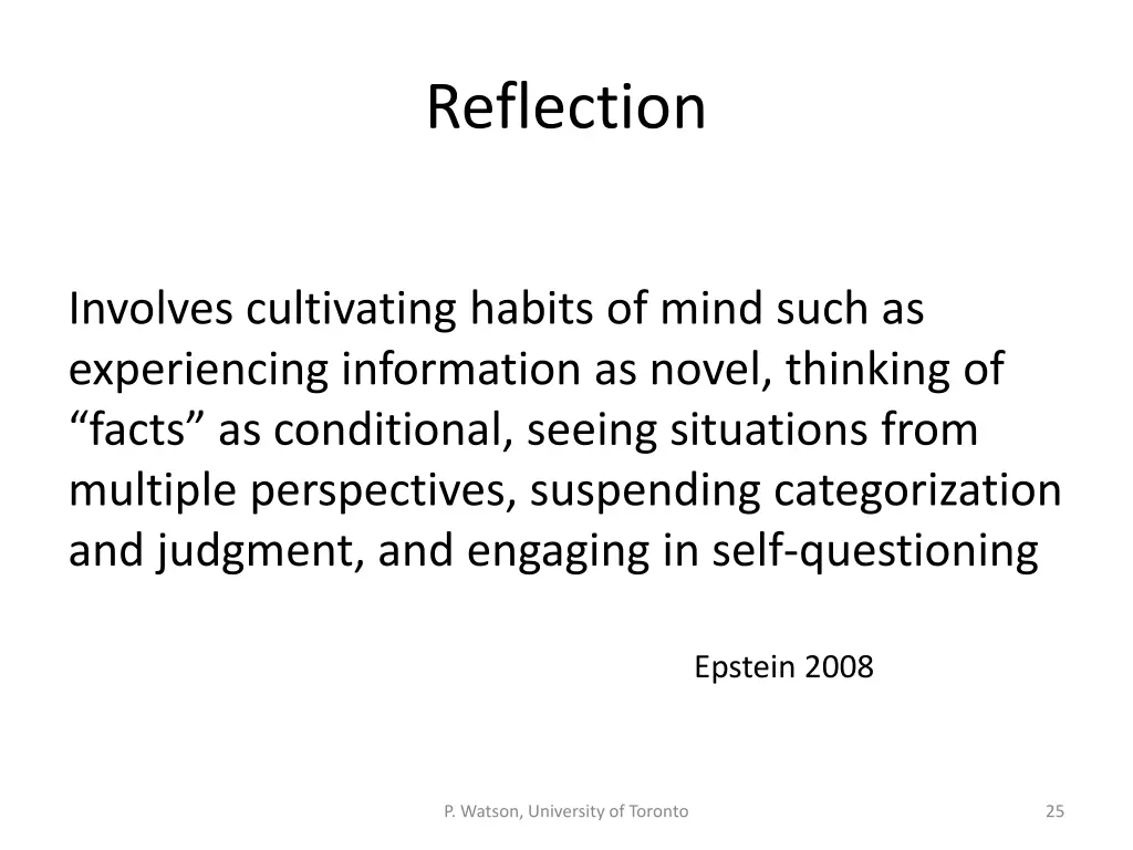 reflection 1