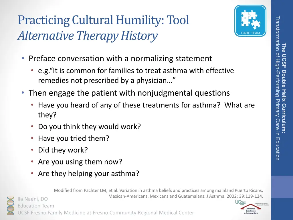 practicing cultural humility tool alternative