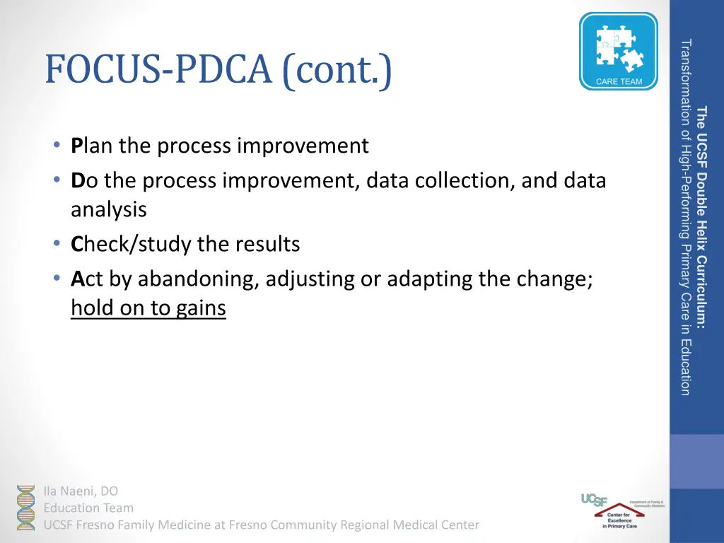 transformation of high performing primary care 13