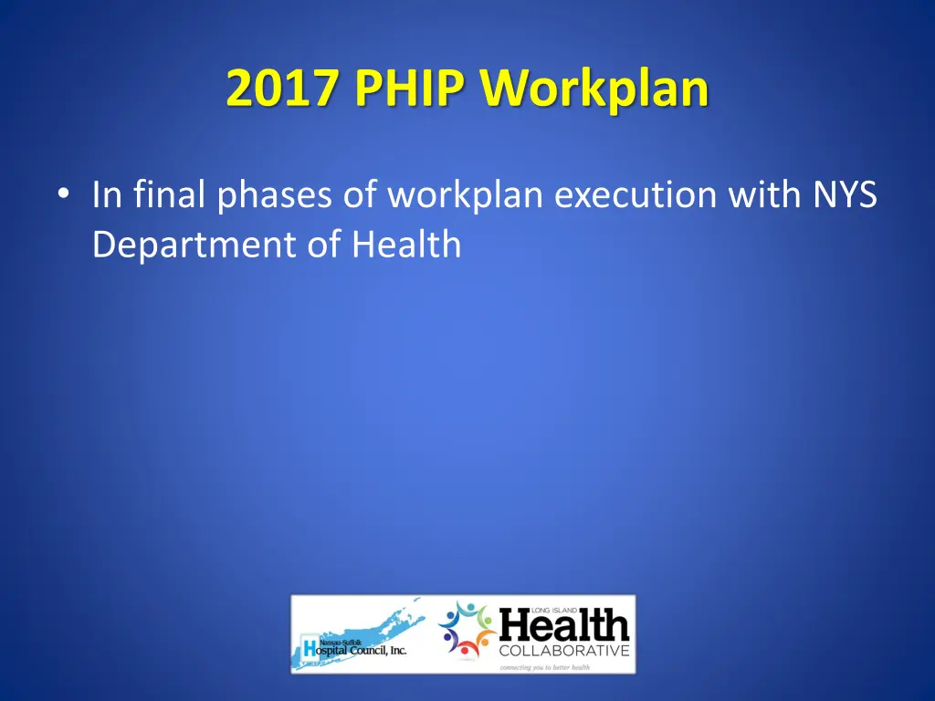 2017 phip workplan