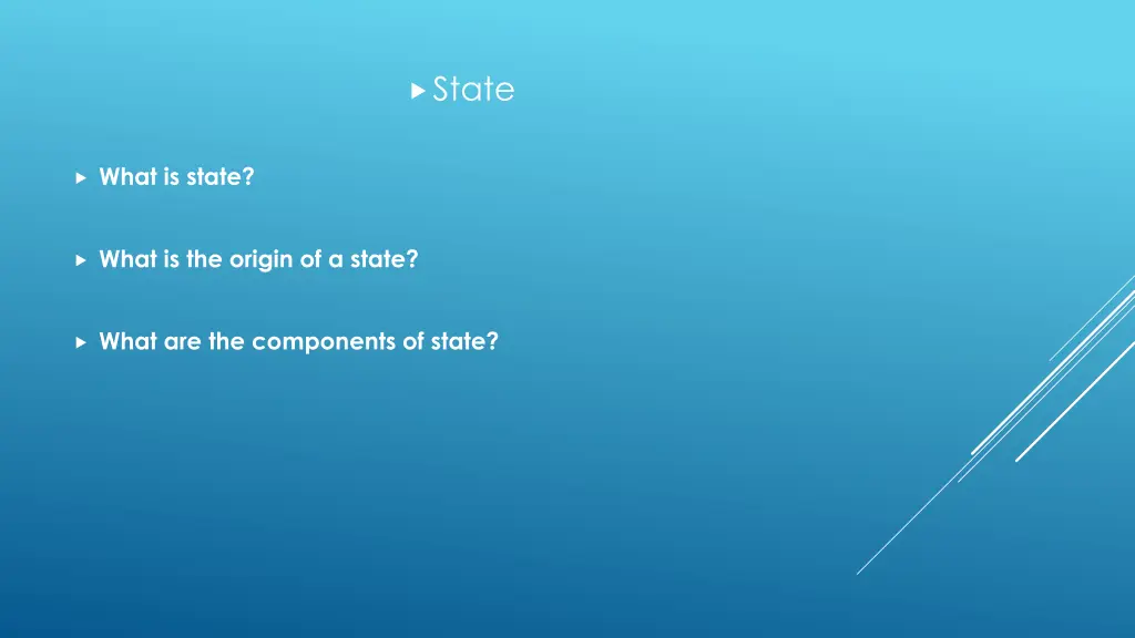 state