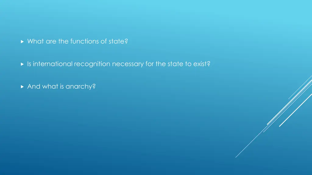 what are the functions of state