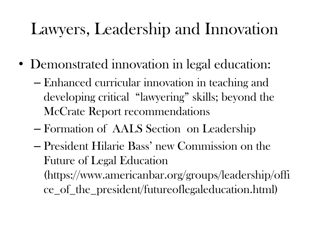 lawyers leadership and innovation 7