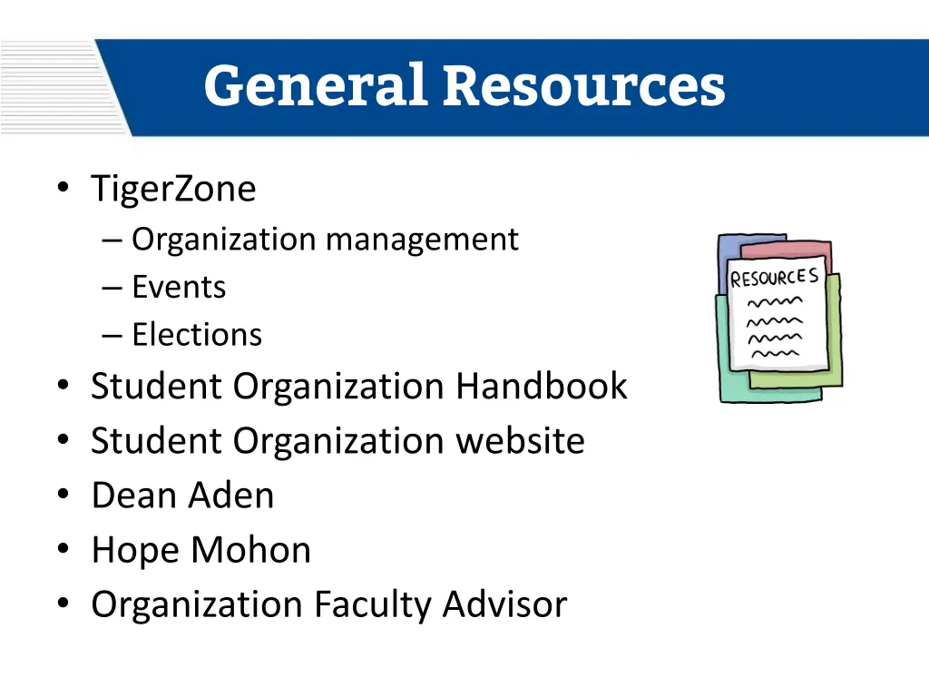 general resources