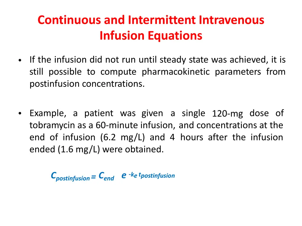 continuous and intermittent intravenous infusion 13