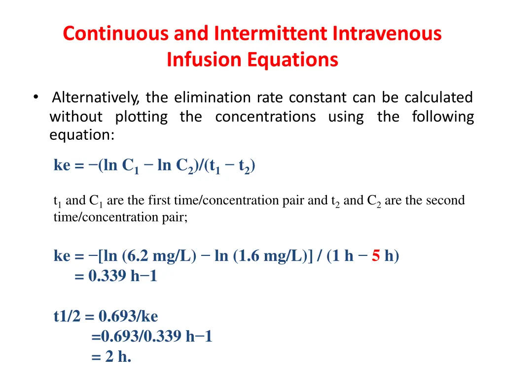 continuous and intermittent intravenous infusion 14