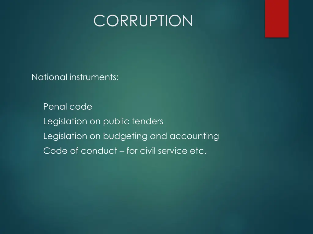 corruption 3